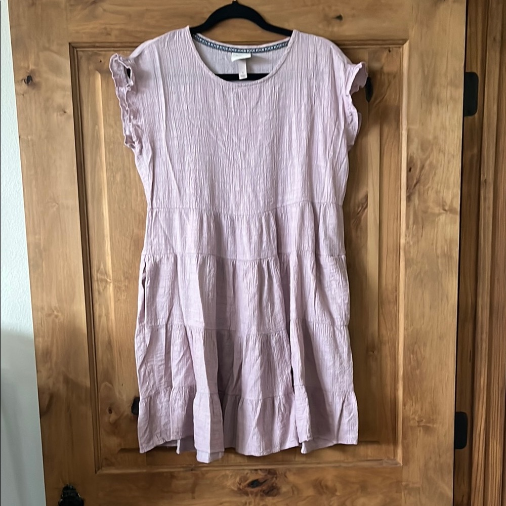 Knox Rose Blush Pink Top with Embroidered Trim